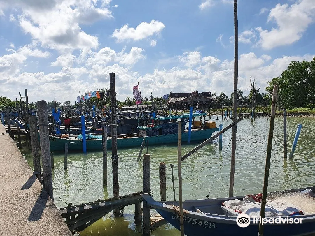 Suasana desa Sungai Balang